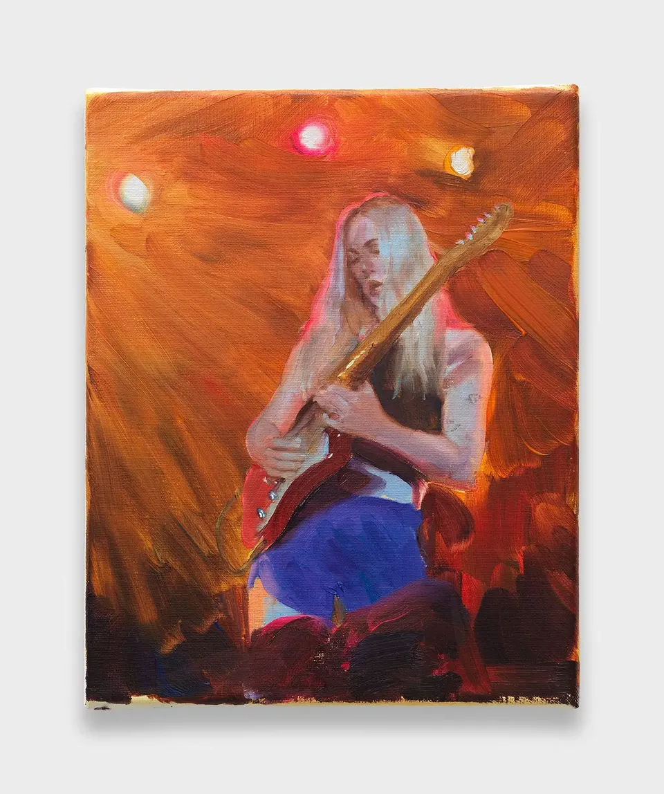 Jenna Gribbon, M in golden stage light