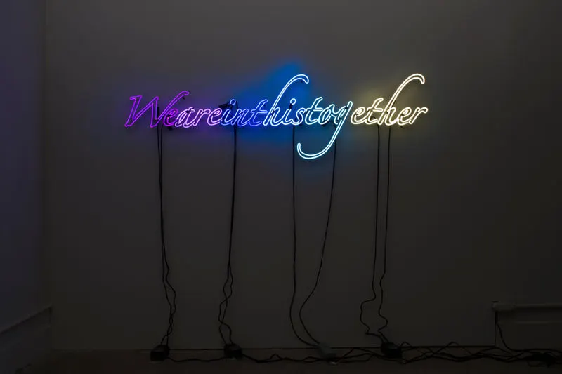 Tavares Strachan, We Are in This Together (Shades of Blue)
