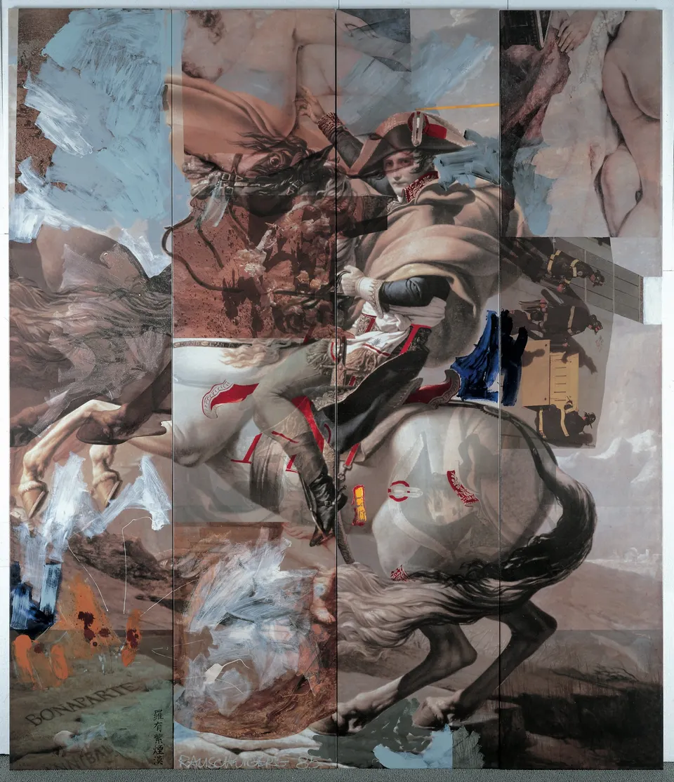 ROBERT RAUSCHENBERG, Able Was I Ere I Saw Elba II (Japanese Recreational Claywork)