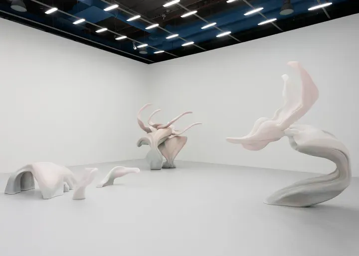 MARGUERITE HUMEAU, 'High Tide' (The Dancer I, The Dancer II, The Dancers III & IV|), Centre Pompidou, Paris