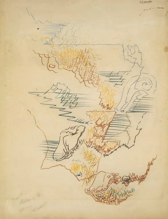 André Masson, Au bord de la mer