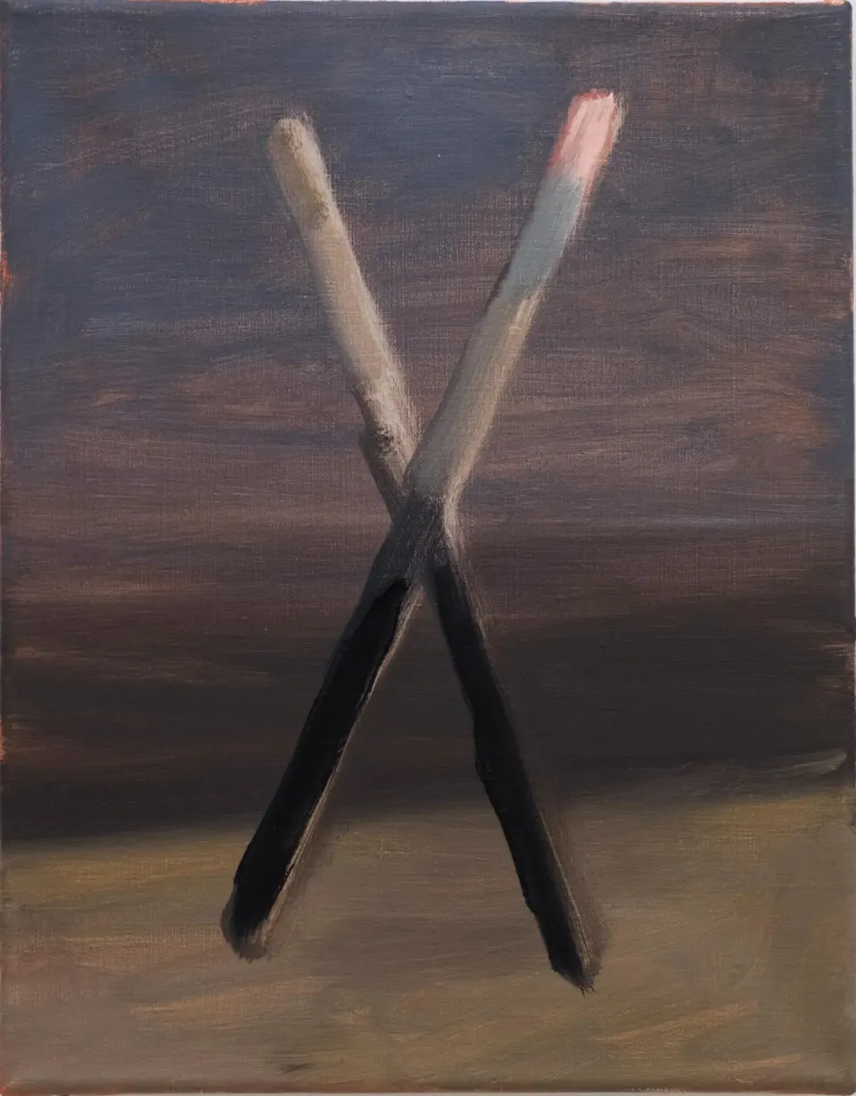 Jenna Gribbon, Portrait of Grey (after Goya)