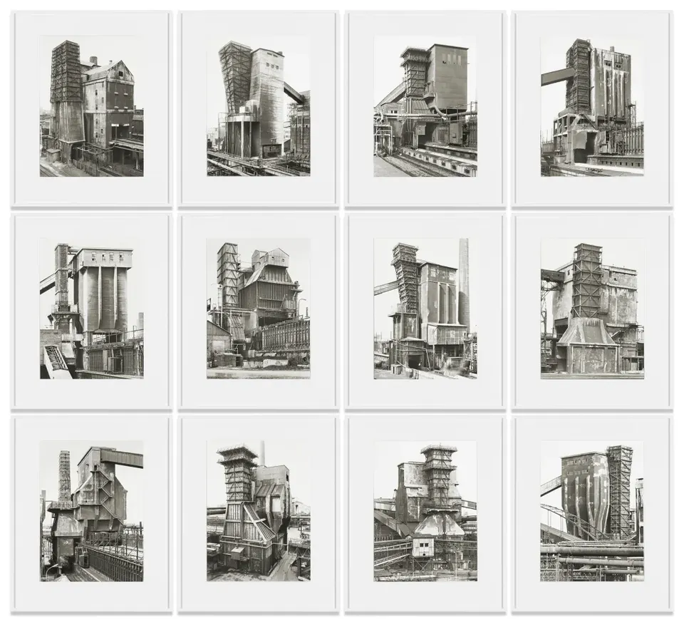 Bernd & Hilla Becher, Coal Bunkers