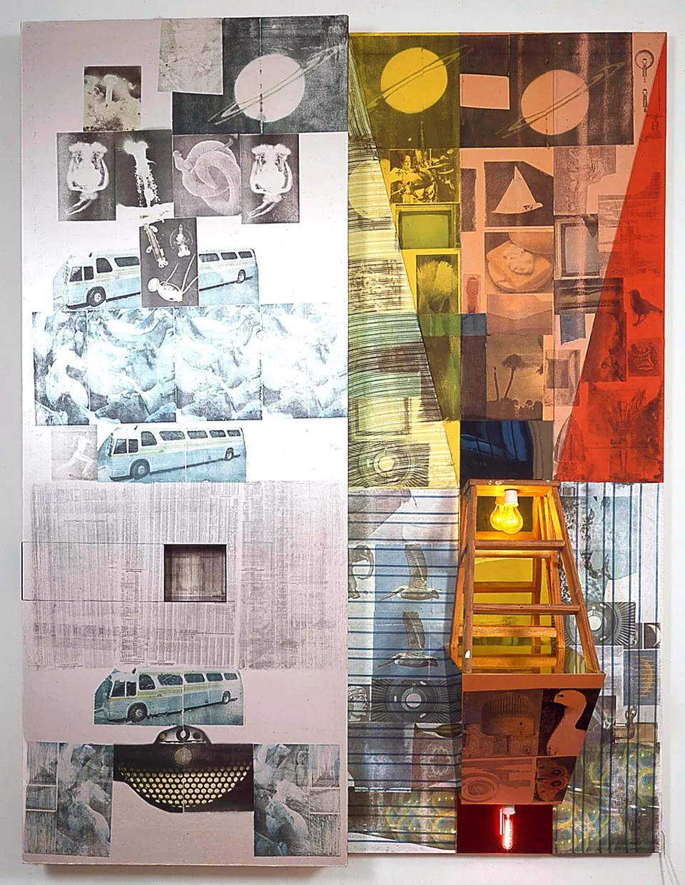 ROBERT RAUSCHENBERG, Sheltered Spire (Scale)