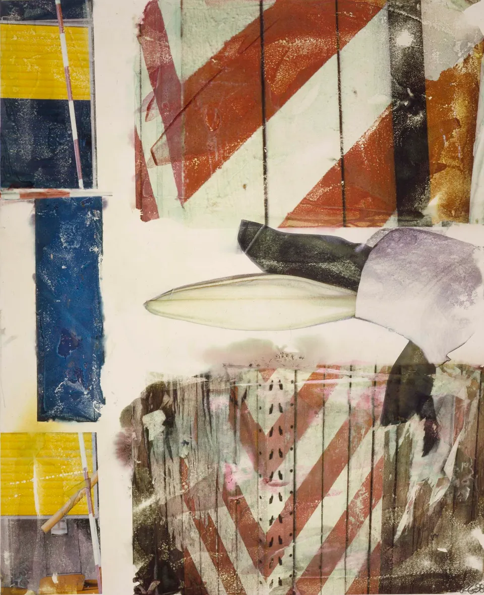 ROBERT RAUSCHENBERG, Early Bloomer [Anagram (A Pun)]