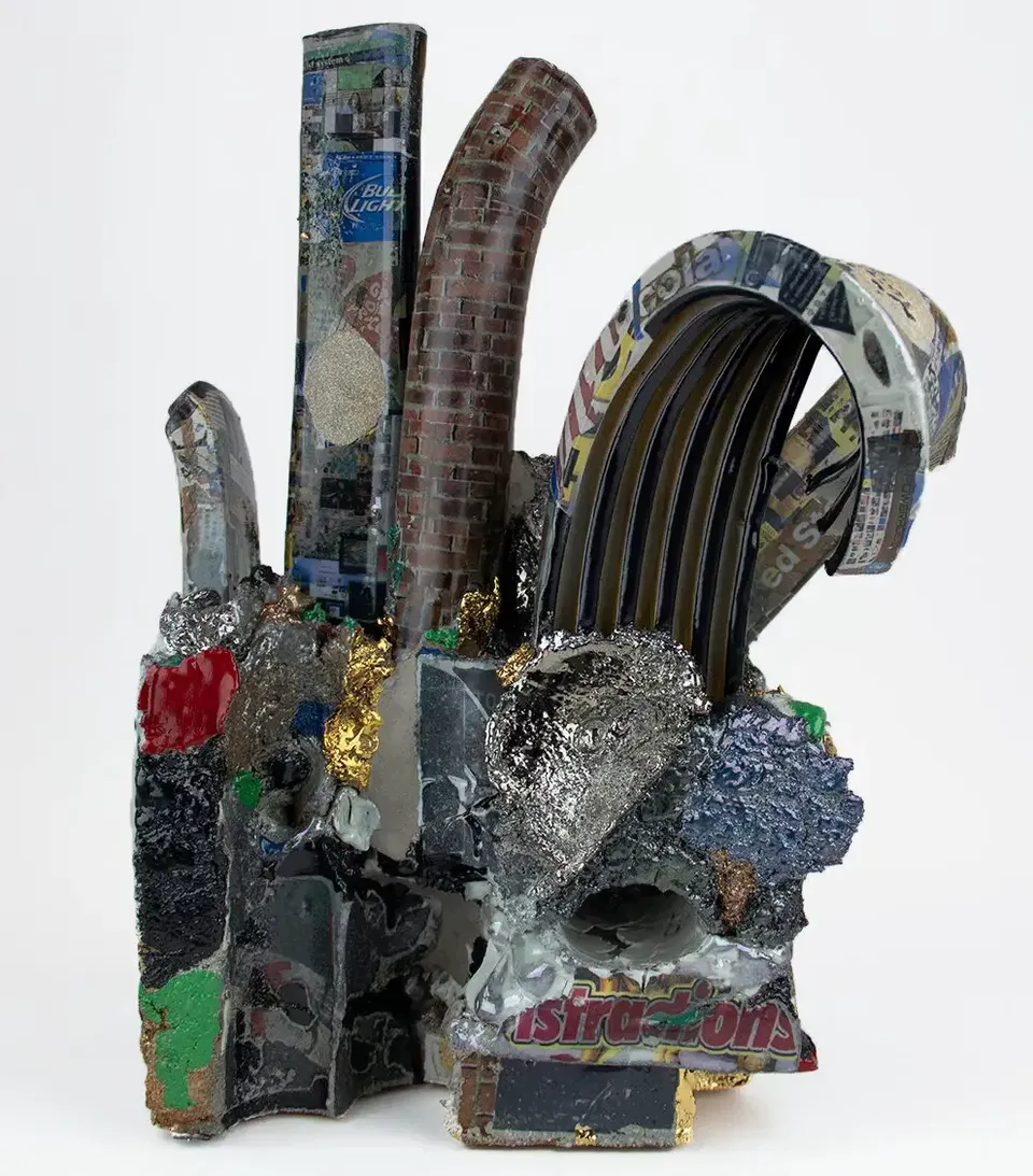 Kahlil Robert Irving, Construct-ING(MASS_withedges&Chimney)Many MEEN’INGS+/ Remnants=Black