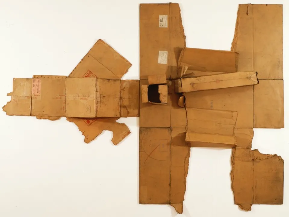 ROBERT RAUSCHENBERG, Bande de Sureté / Twin City / Nipples (Cardboard)