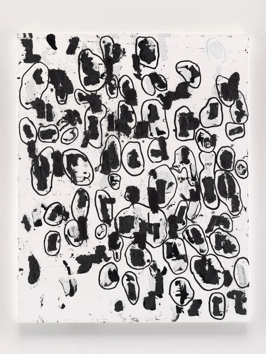 Glenn Ligon, Study for Debris Field #50