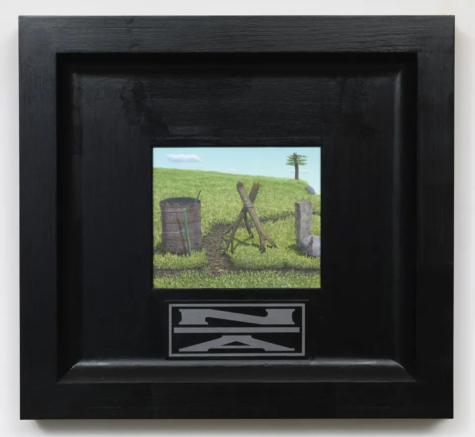 Neil Jenney, North America Divided