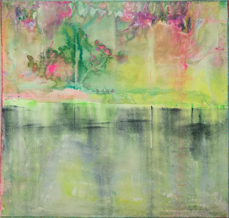 Frank Bowling, As Above So Below