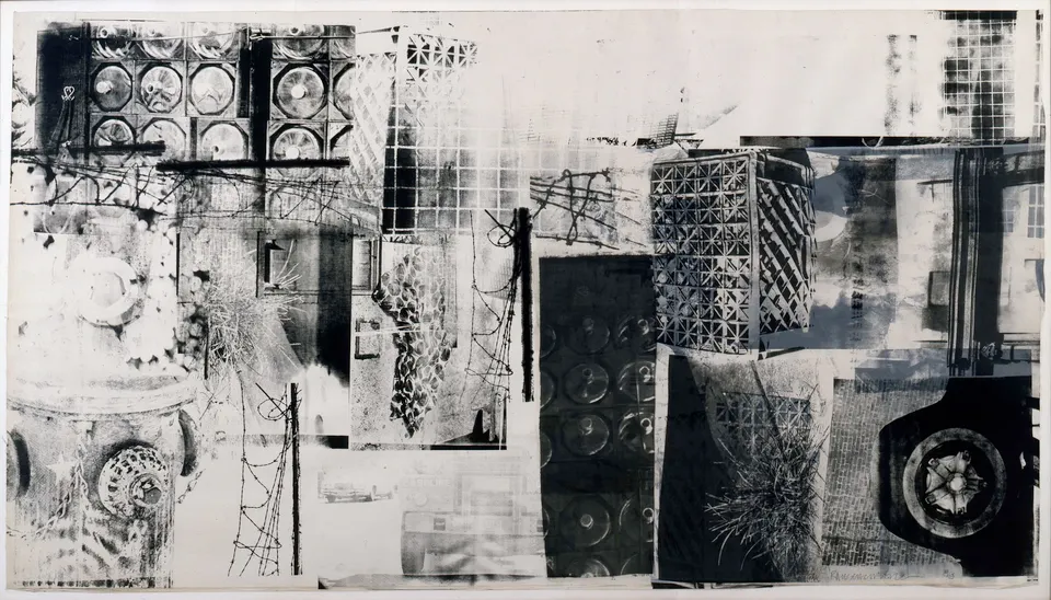 ROBERT RAUSCHENBERG, Untitled (Salvage)