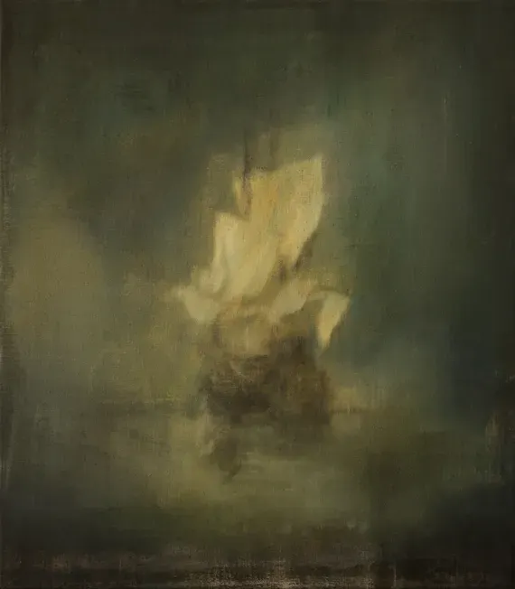 Jake Wood-Evans, Het Kanonschot, after Willem van de Velde The Younger