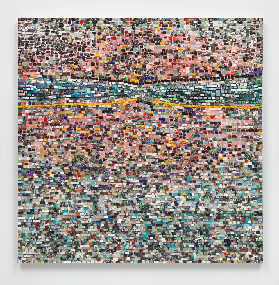 Jack Whitten, Quantum Wall, VIII (For Arshile Gorky, My First Love In Painting)