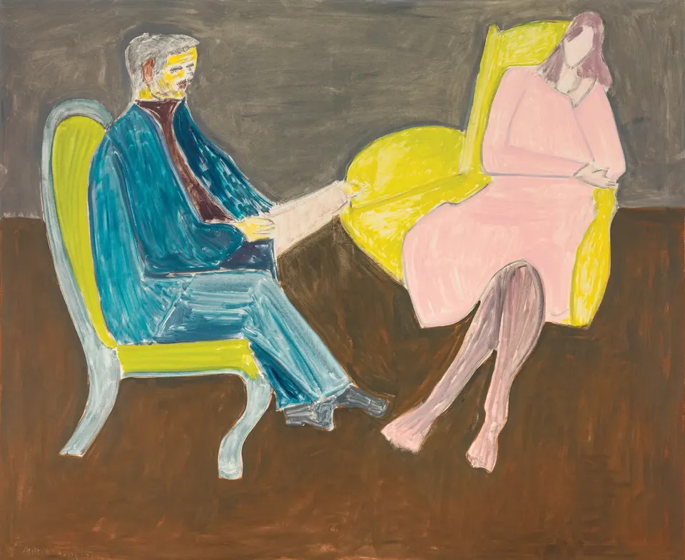 Milton Avery, Young Couple (Husband and Wife)