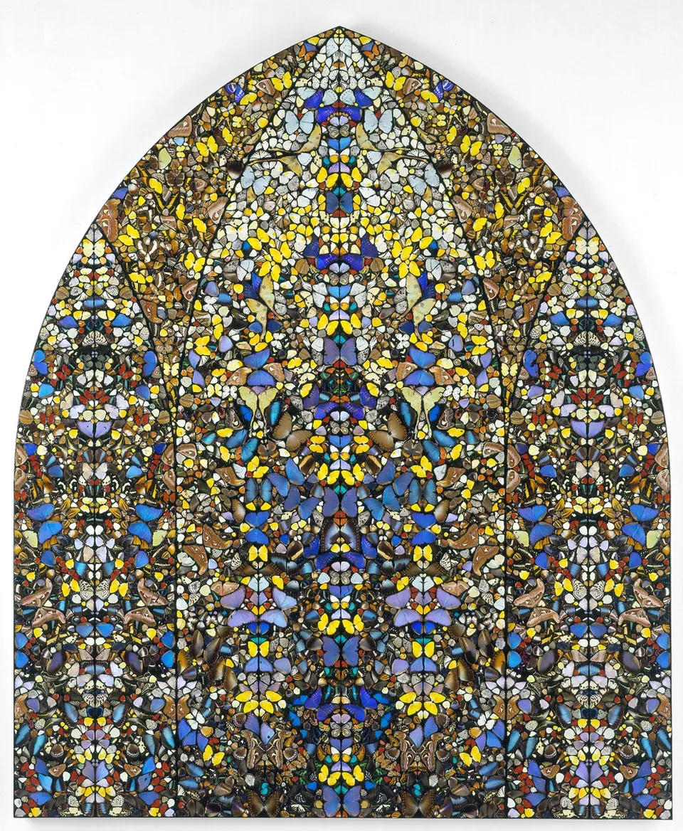 Damien Hirst, Aubade – Crown of Glory