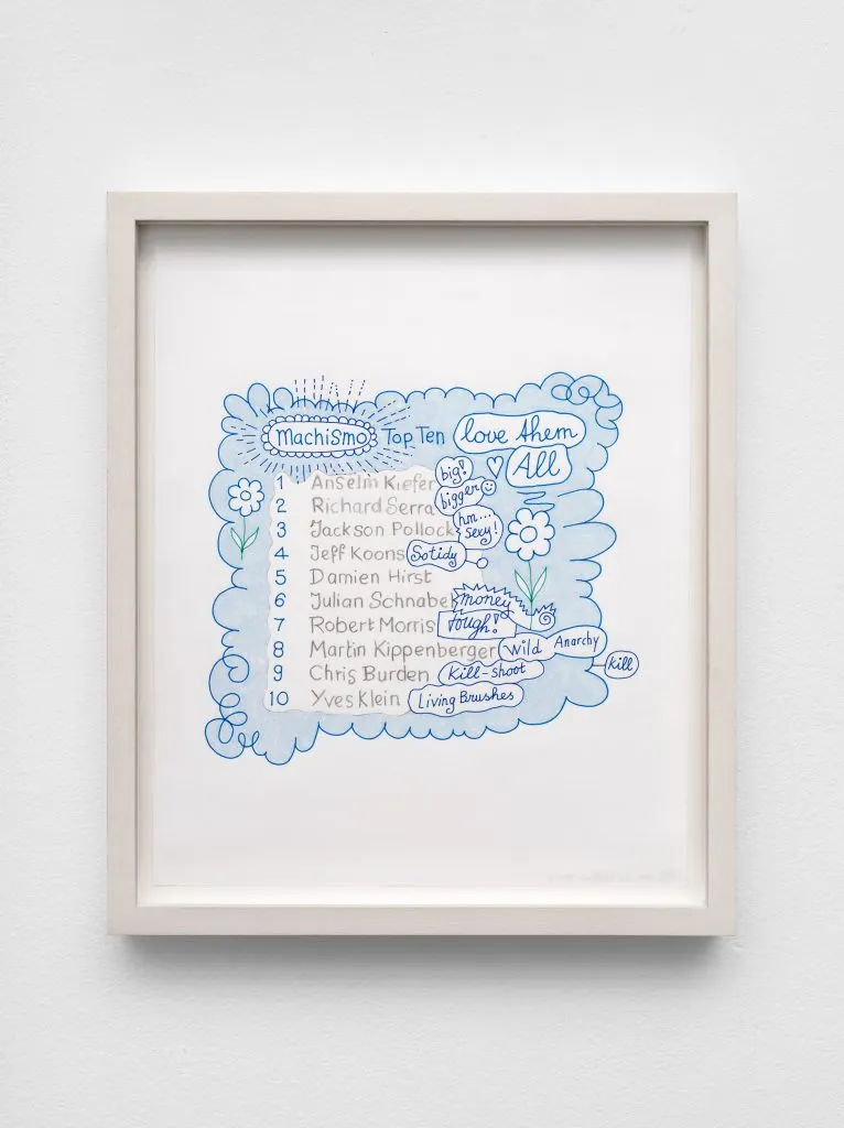 Lily van der Stokker, Machismo top Ten (in Blue)