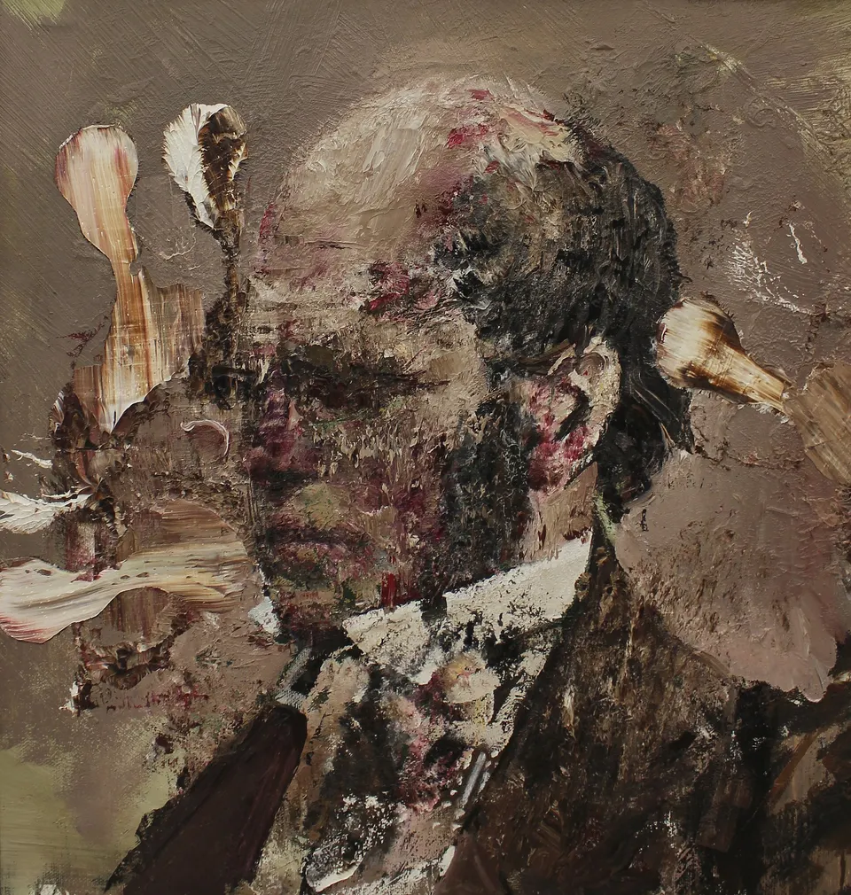 Adrian Ghenie, Charles Darwin as a Young Man
