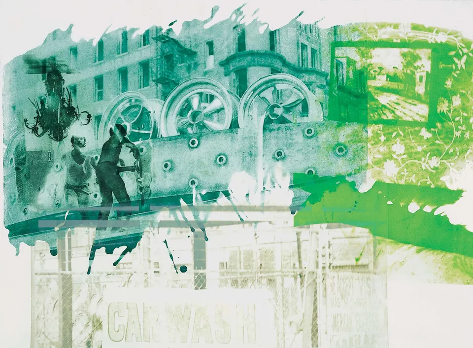 ROBERT RAUSCHENBERG, Rotary Drive (Ground Rules)