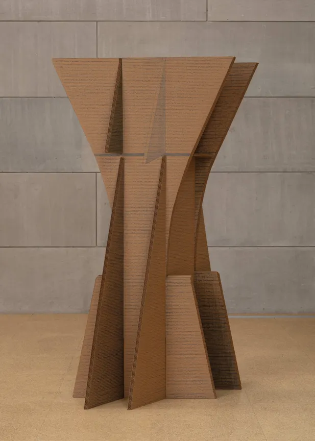 Diane Simpson, Pleated Column #2