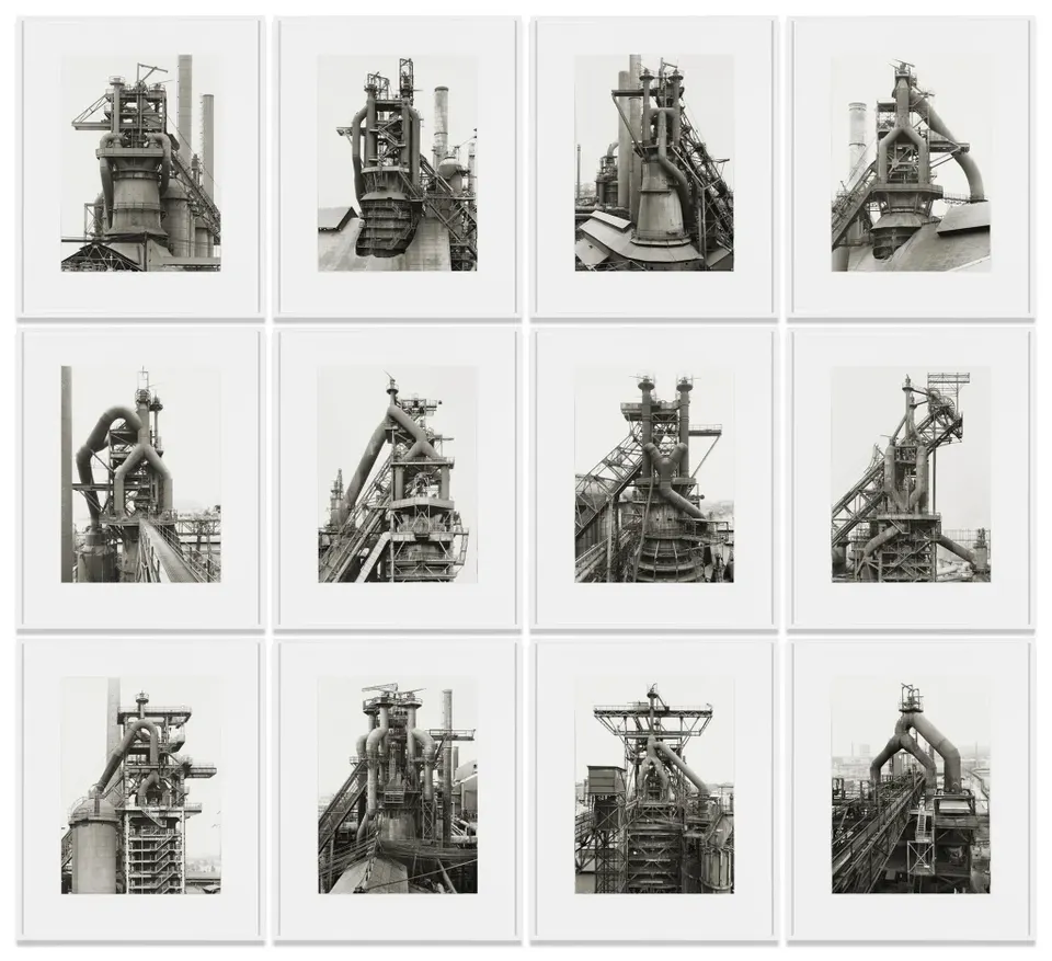 Bernd & Hilla Becher, Blast Furnaces