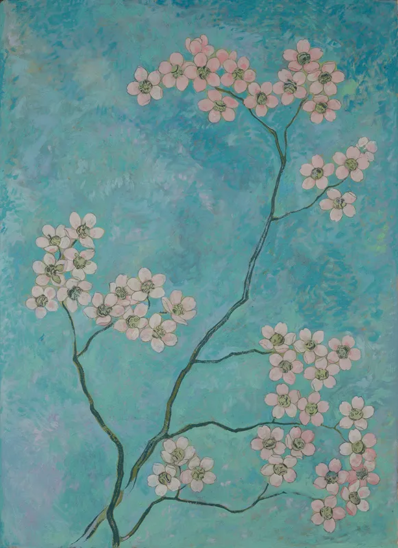 Javier Barrios, "Almond blossom IV" de la serie Buddhist Visions of Hell