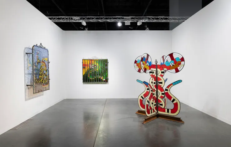 Timo Fahler, Art Basel Miami Beach. Installation View