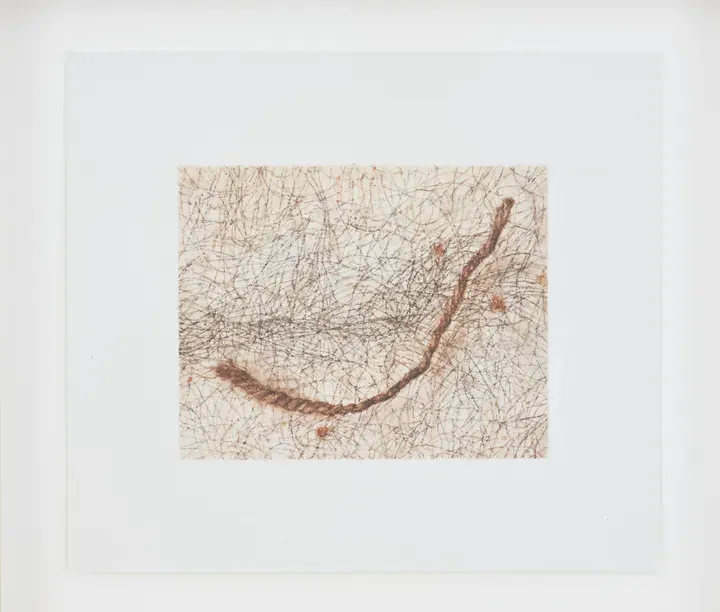 Ellen Altfest, Three Dots with Twine