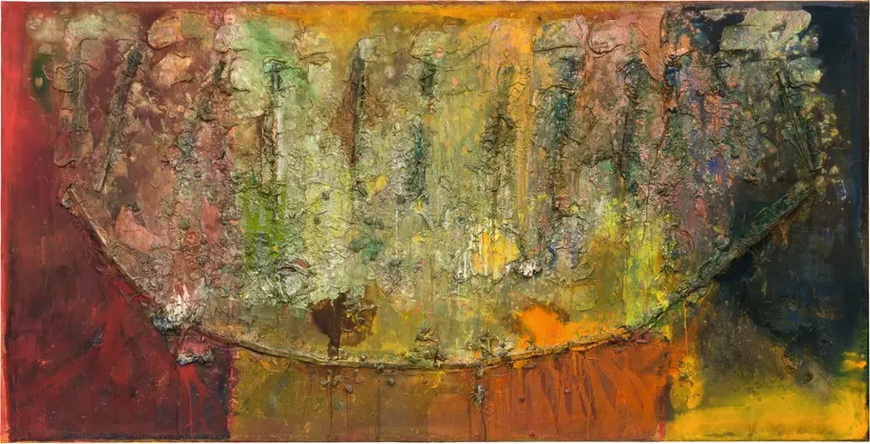 Frank Bowling, Philoctetes' Bow