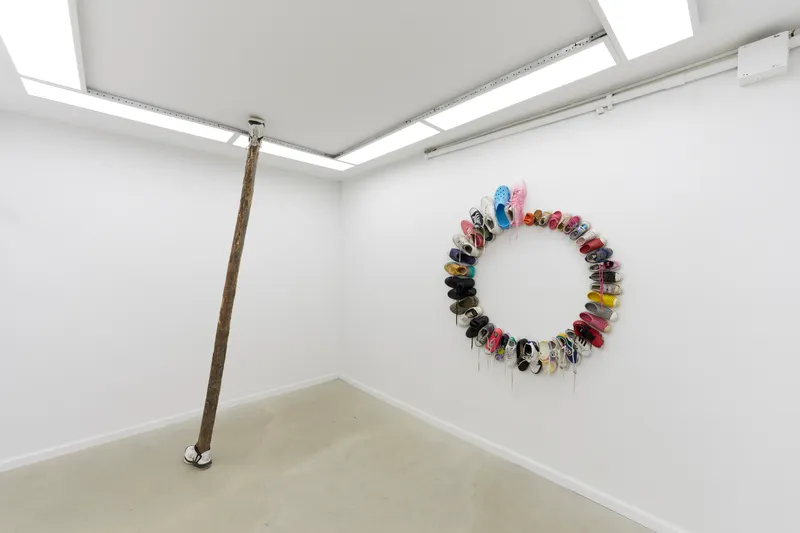 Josh Callaghan, Wormhole, installation view, Long Story Short, New York, NY