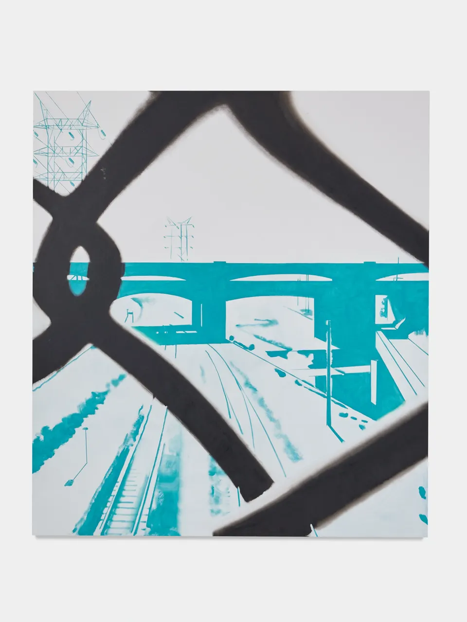 Wilhelm Sasnal, S Western Ave