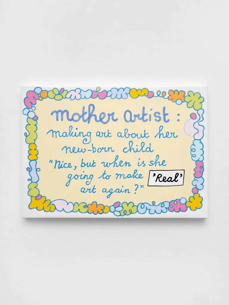 Lily van der Stokker, mother artist
