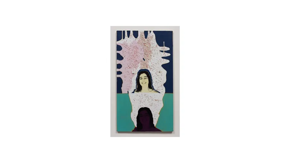 Mary Weatherford, Double Margaret