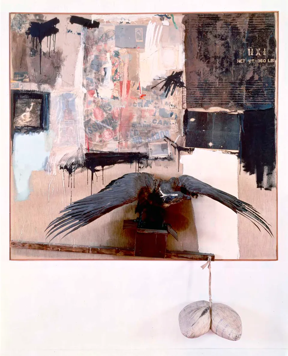 ROBERT RAUSCHENBERG, Canyon