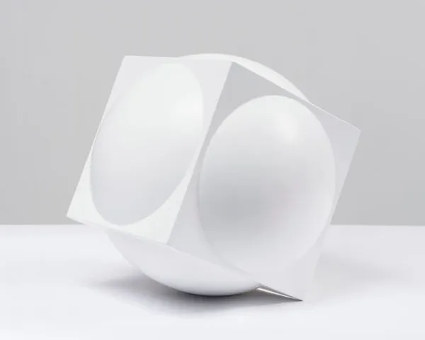 Channa Horwitz, Cube Inside the Ball (or Ball Inside the Cube)