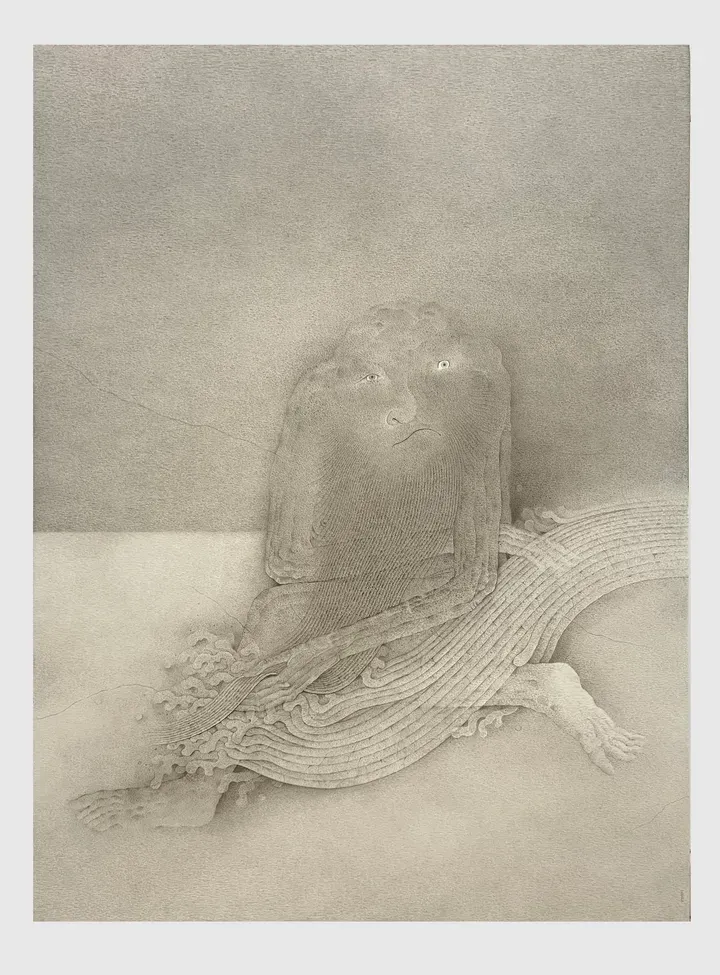 Shao Fan, Buddhist Washing his Beard