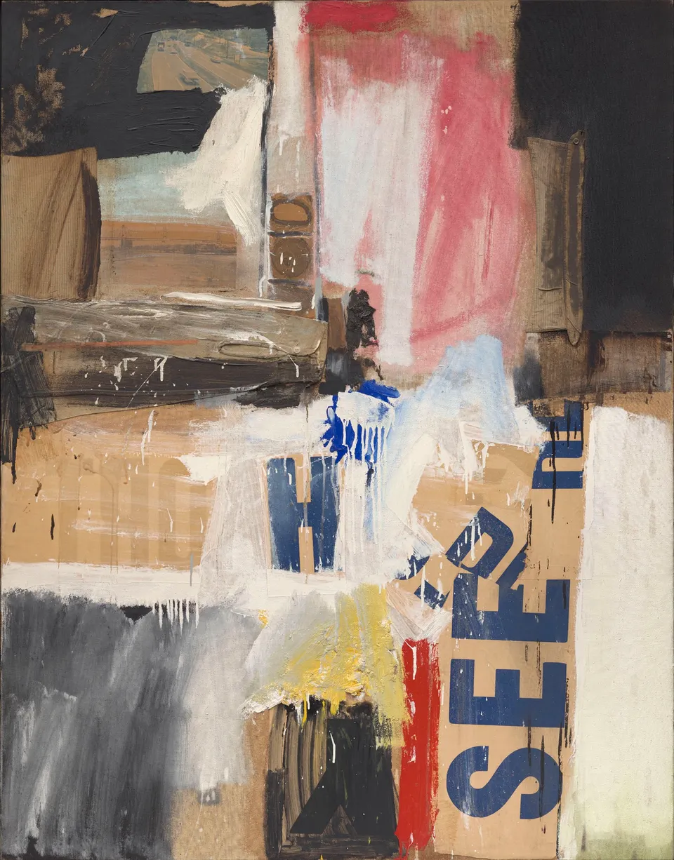 ROBERT RAUSCHENBERG, Backwash