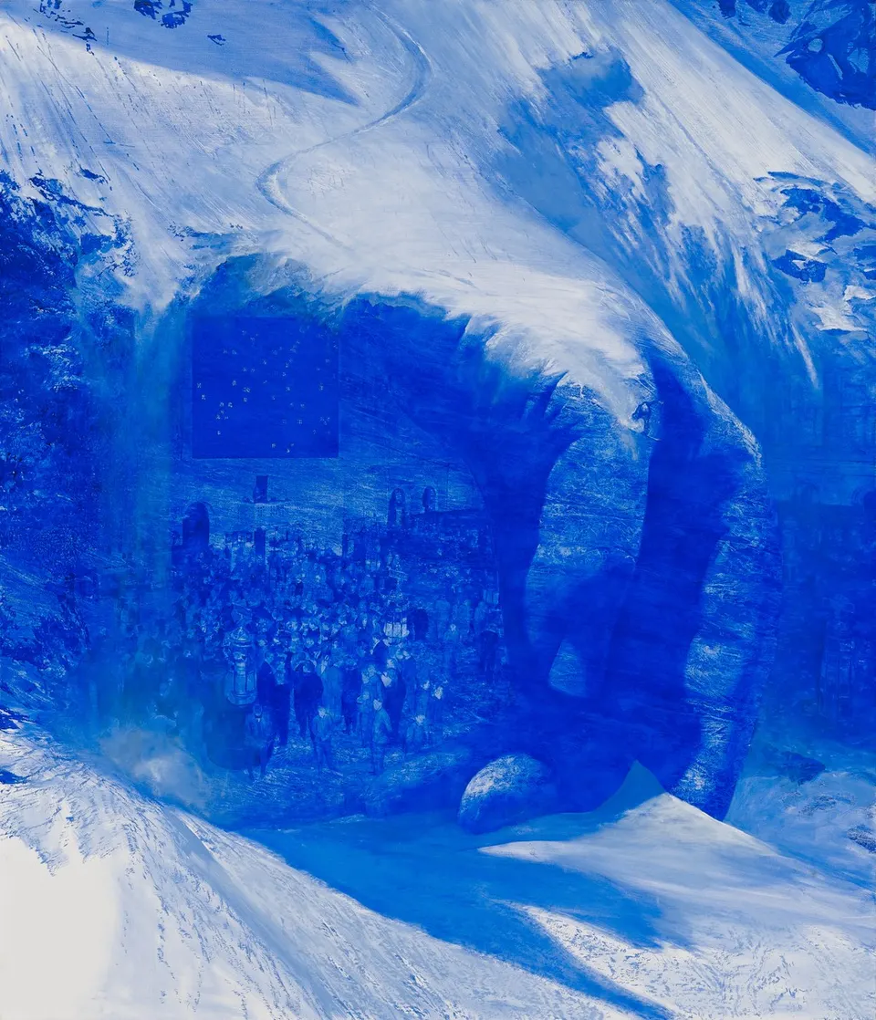 Mark Tansey, Invisible Hand