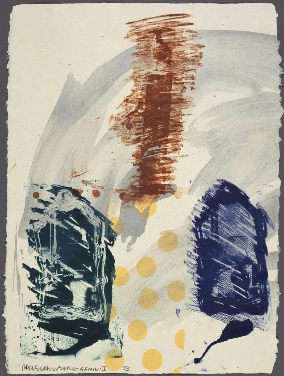 ROBERT RAUSCHENBERG, Bird Dock (Double Feature)