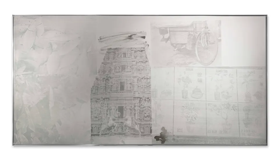 ROBERT RAUSCHENBERG, Hindu Hoopla (Phantom)