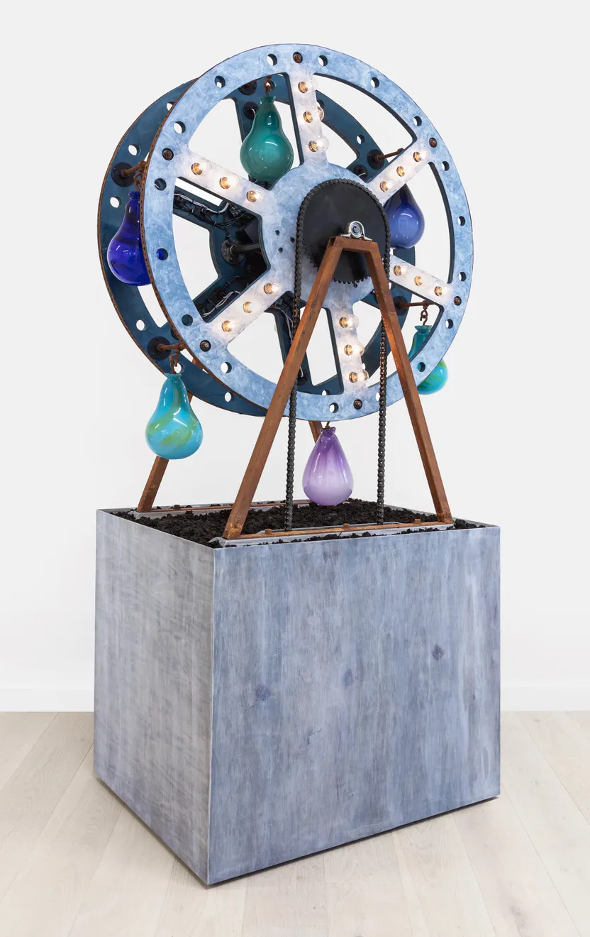 Derek Fordjour, Burden Cycle II (Blue)