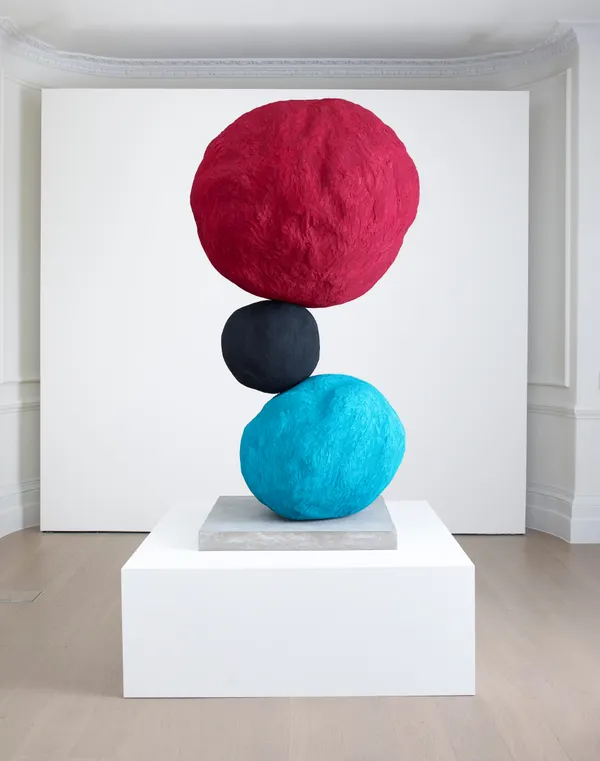 Annie Morris, Stack 3, Cadmium Red