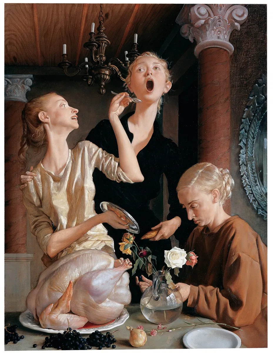 John Currin, John Currin Thanksgiving