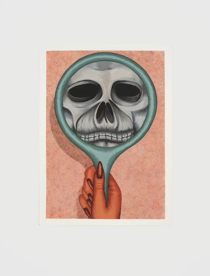 Julie Curtiss, Vanity Self-Portrait