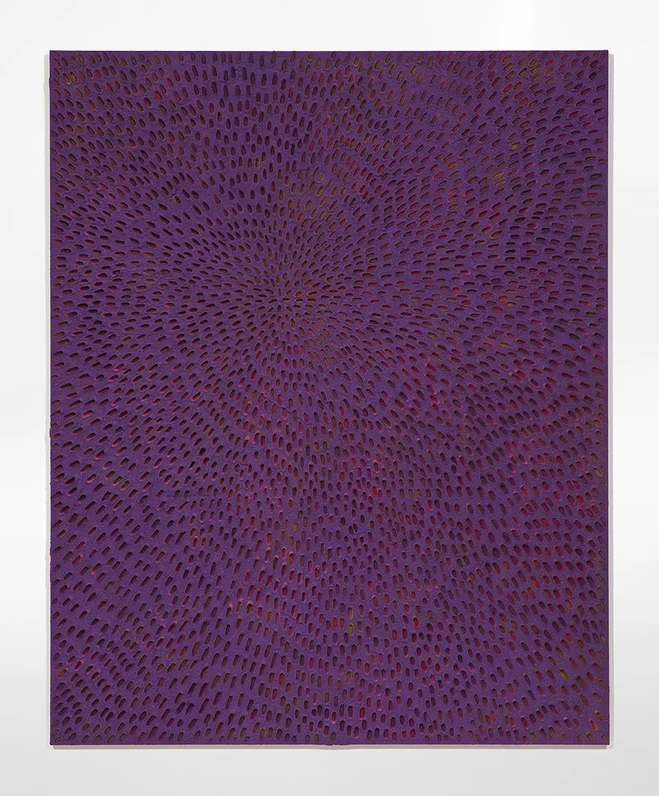 Jennifer Guidi, Purple Rain (Painted Pink Sand SF #2F, Purple CS)