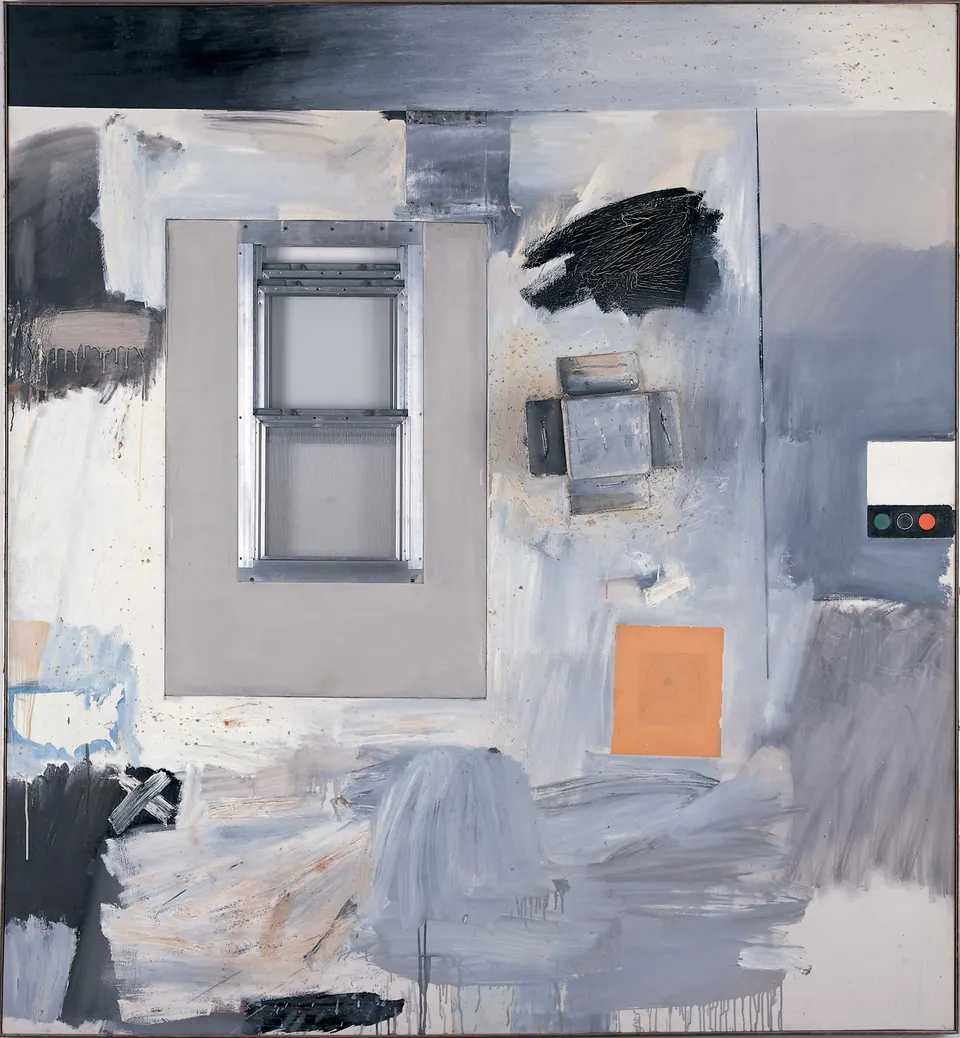 ROBERT RAUSCHENBERG, Trophy V (for Jasper Johns)