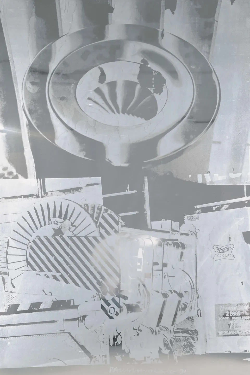 ROBERT RAUSCHENBERG, Return (Phantom)