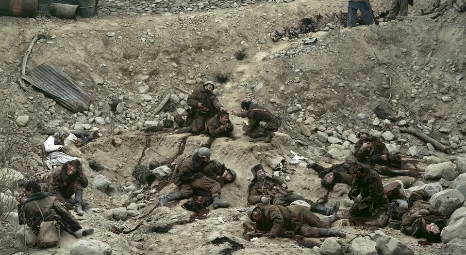 Jeff Wall, Dead Troops Talk (a vision after an ambush of a Red Army patrol, near Moqor, Afghanistan, winter 1986)