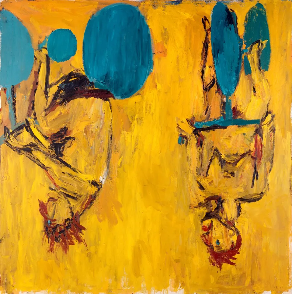 GEORG BASELITZ, Die Mädchen von Olmo II (The Girls from Olmo II)