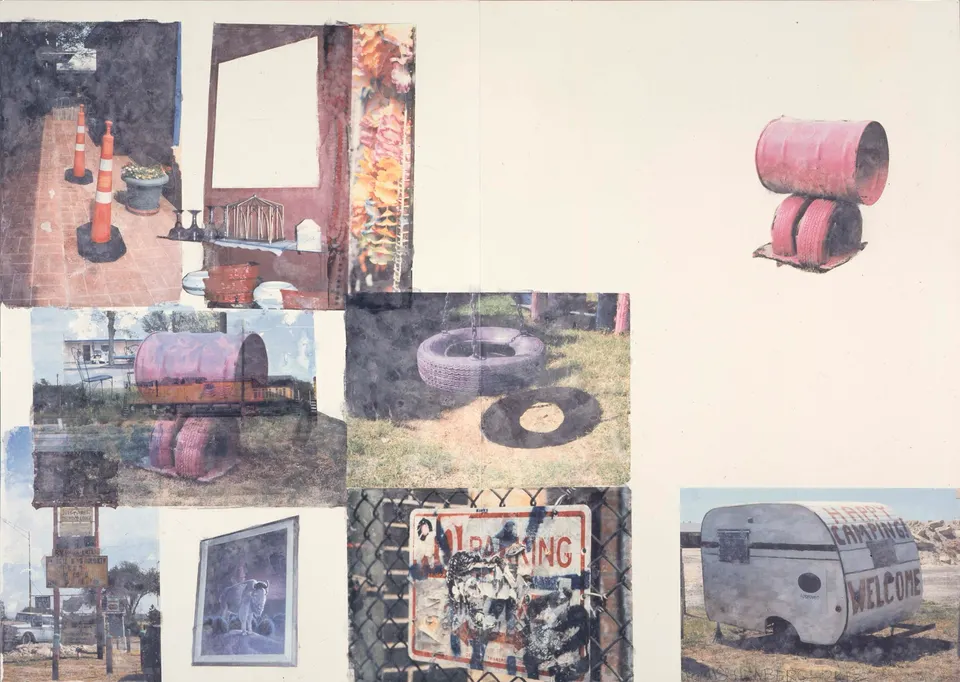 ROBERT RAUSCHENBERG, Nomads Welcome (Scenario)