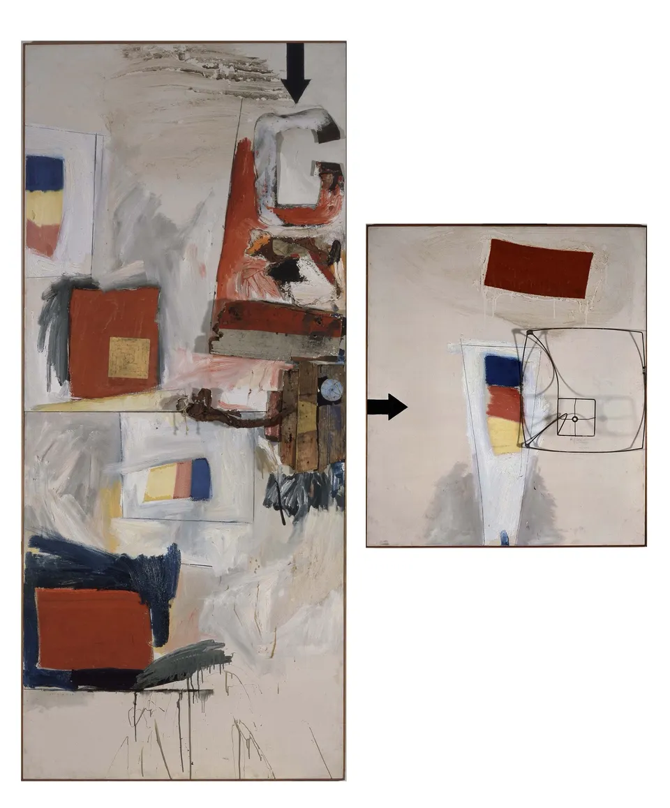 ROBERT RAUSCHENBERG, Stripper